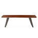 Knoxville 54" Acacia Wood Dining Bench in Walnut - World Interiors