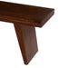 Lisbon 70" Dining Bench in Royal Brown - World Interiors