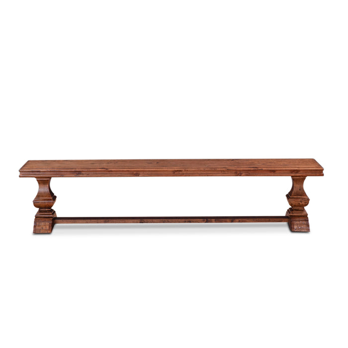 Charles 82" Mid-Century Dining Bench in Earth Tone - World Interiors