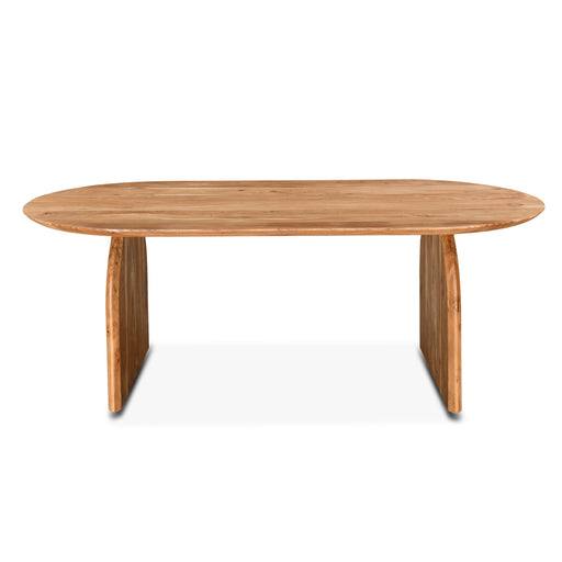 Catalina 79" Dining Table with Natural Acacia Wood - World Interiors