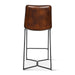 Brisben Modern Leather Counter Chair - World Interiors