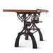 Clementine Industrial Drafting Desk - World Interiors