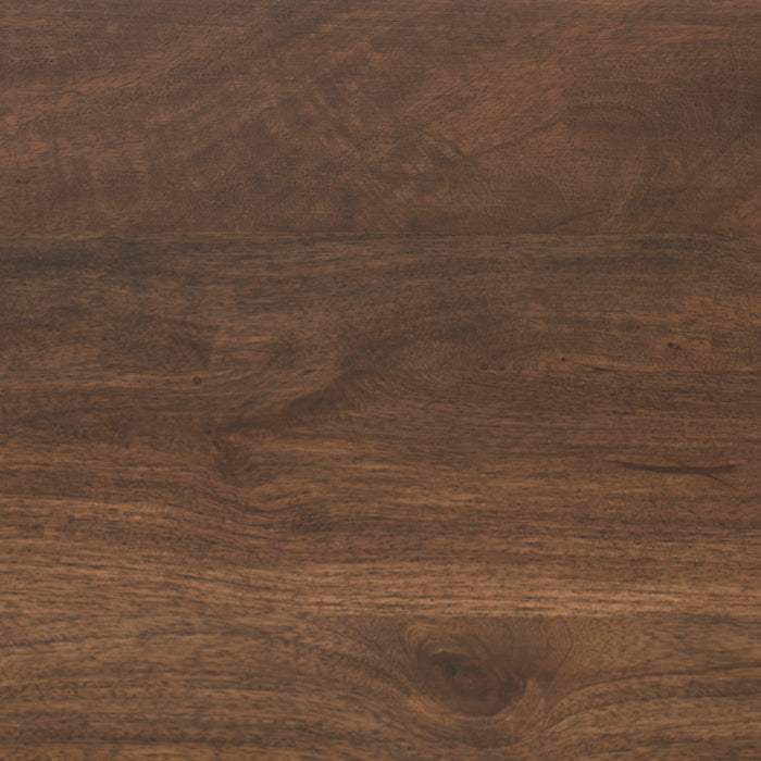 Dellio 50" Solid Mango Wood Dining Bench in Acorn Brown - World Interiors