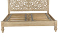 Haveli Traditional Handcarved Bed - World Interiors