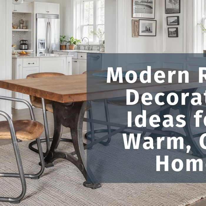 Modern Rustic Decorating Ideas for A Warm, Cozy Home - World Interiors