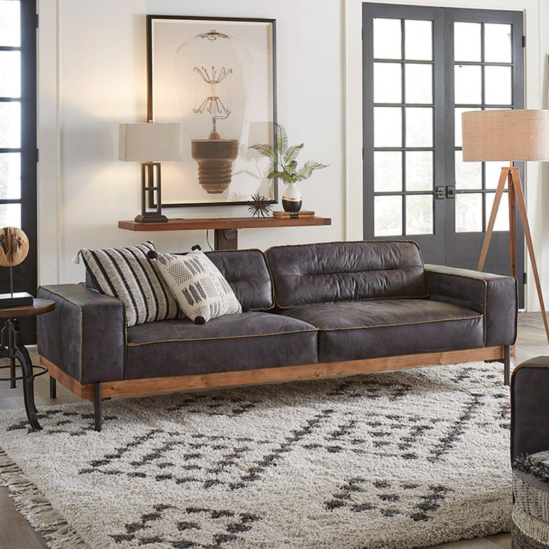 Chiavari Top-Grain Leather Sofas & Armchairs | World Interiors