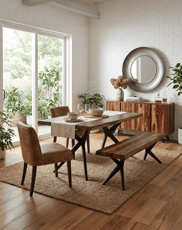 Live Edge Dining Room Furniture - World Interiors