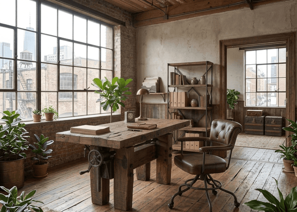 Rustic Office Furniture | Desks & Storage | World Interiors