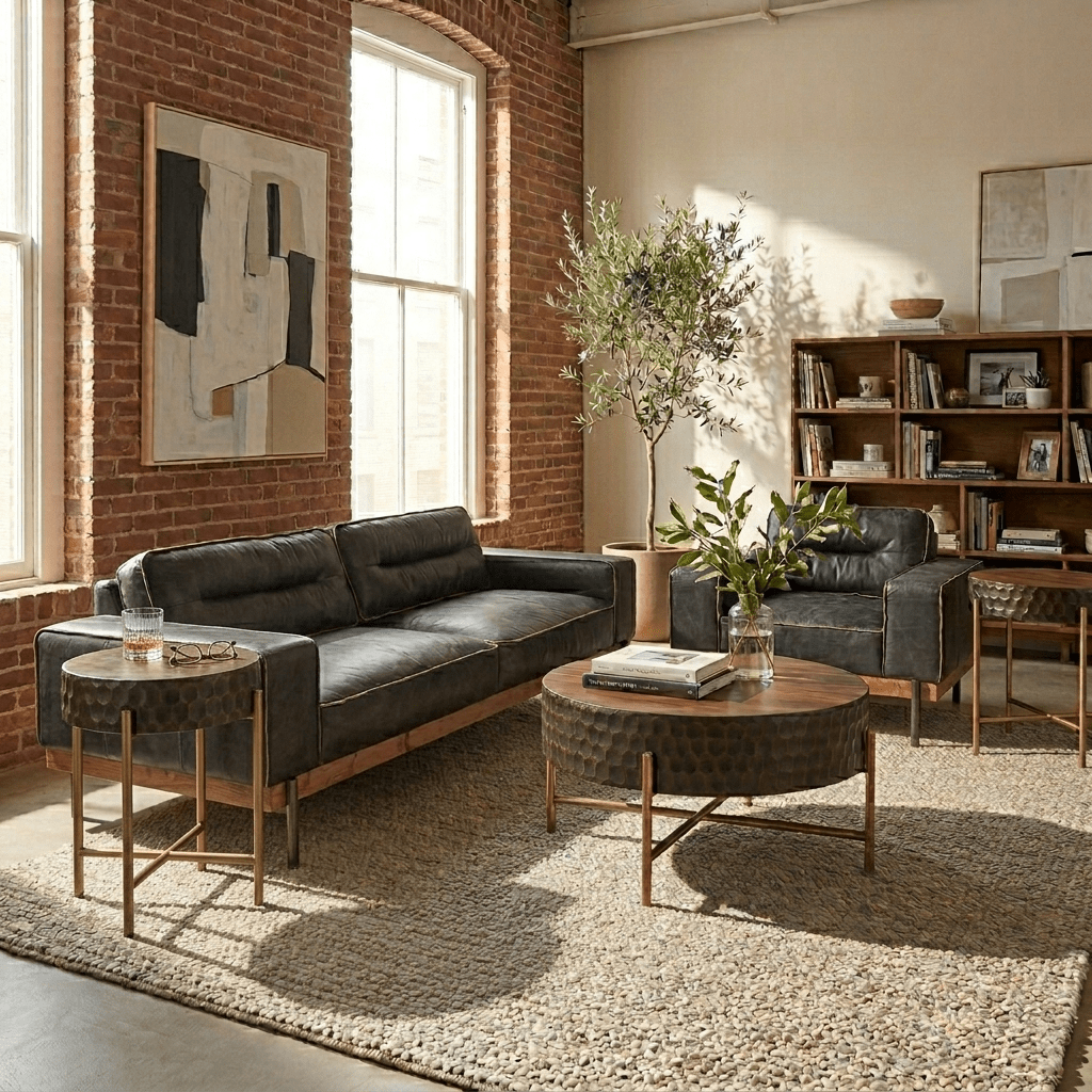Leather Sofas & Sectionals | Sustainable Styles | World Interiors