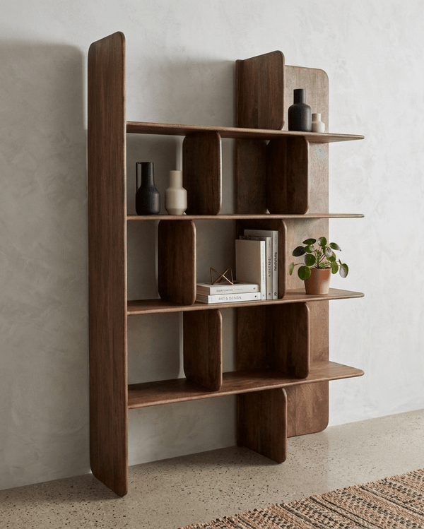 Solid Wood Bookcases & Shelving - World Interiors