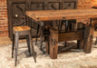 Rustic Revival Industrial Modern Counter Stool - World Interiors