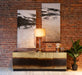 St. George 82" Industrial Sideboard in Oxidized Brass - World Interiors