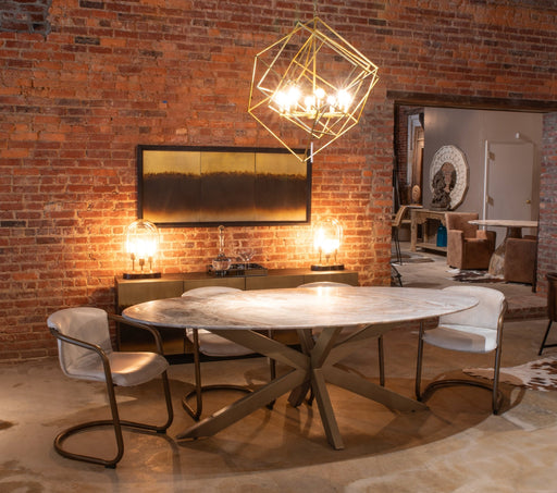 Heritage Geometric Pendant Chandelier - World Interiors