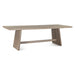 Acadia 94" Rustic Modern Dining Table in Driftwood - World Interiors