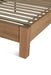 Alpine Modern Queen Platform Bed in Distressed Oak - World Interiors