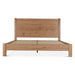 Alpine Modern Queen Platform Bed in Distressed Oak - World Interiors