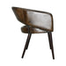 Brisben 23" Dining Chair in Antique Whiskey Leather - World Interiors