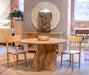 Miro Modern Dining Chair in Natural Oak - World Interiors