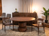 Oxford 60" Round Dining Table in Walnut - World Interiors