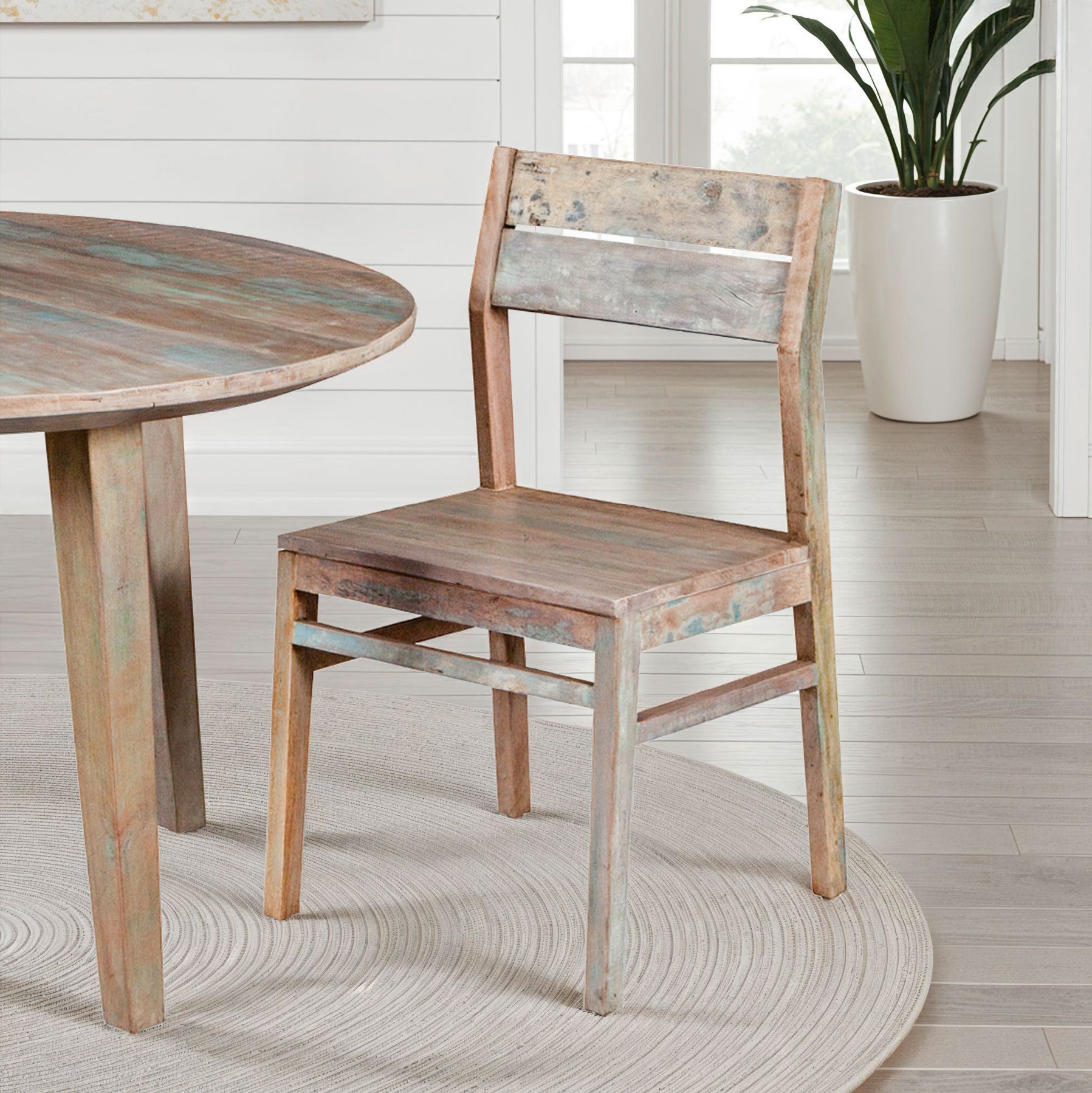 Cordoba Vintage Reclaimed Dining Chair - World Interiors