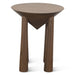 Notion Modern Side Table in Acorn Brown - World Interiors