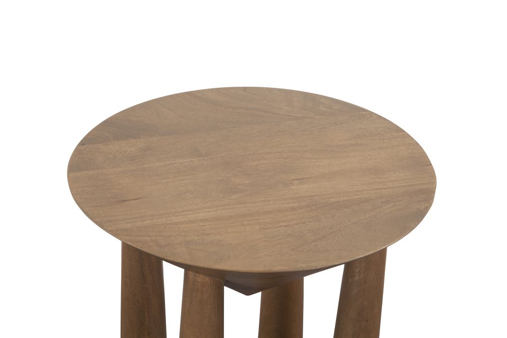 Notion Modern Side Table in Acorn Brown - World Interiors