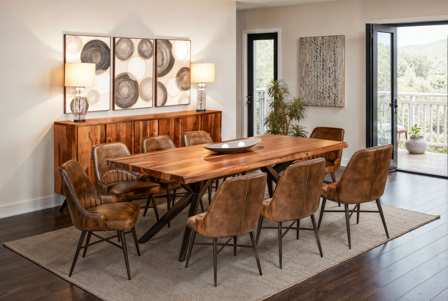 World Interiors Rosewood Dining Table