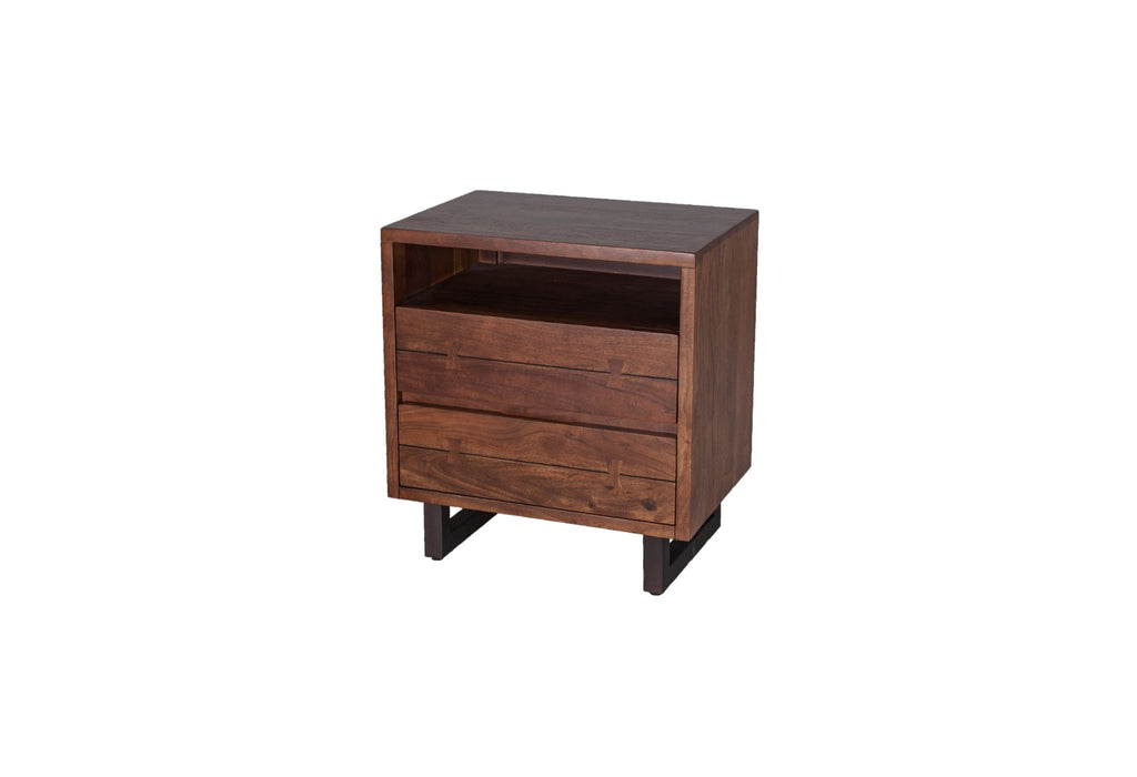 Glenwood 24" Night Chest in Walnut - World Interiors