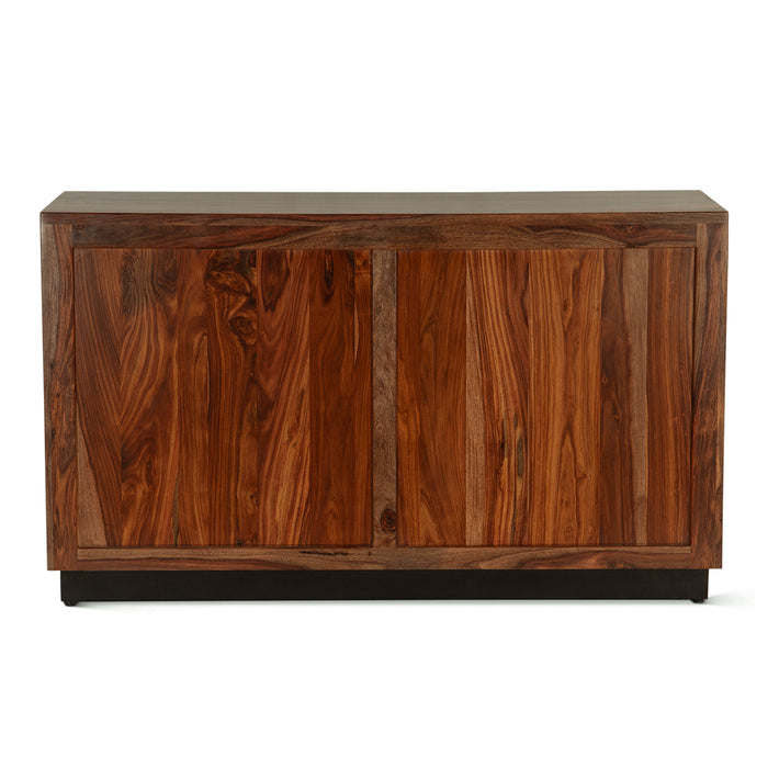 Elliston 62" Modern Sheesham Wood Dresser - World Interiors