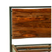 Elliston Modern Live Edge Bed - World Interiors