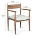 Provence Upholstered Dining Chair - World Interiors