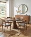 Provence 54" Round Dining Table in Natural Brown - World Interiors