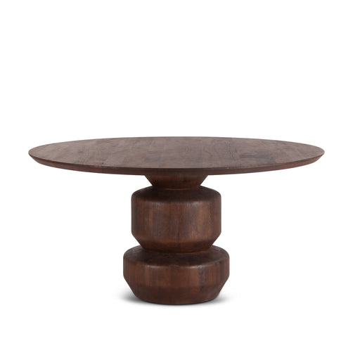Oxford 60" Round Dining Table in Walnut - World Interiors