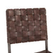 Lund 17" Buffalo Leather and Iron Bar Chair - World Interiors