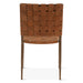 Lund 17" Buffalo Leather and Iron Dining Chair - World Interiors