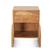 Catania 19" Side Table with Drawer Natural Acacia - World Interiors