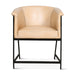 Brisben 22" Leather Arm Chair - World Interiors