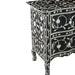 Ozark 42" Two Drawer Chest with Floral Horn Inlay - World Interiors