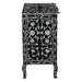 Ozark 42" Two Drawer Chest with Floral Horn Inlay - World Interiors