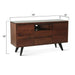 Knoxville 54" Rustic Modern Media Cabinet - World Interiors