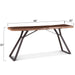 Nottingham Modern 68" Live Edge Console Table - World Interiors