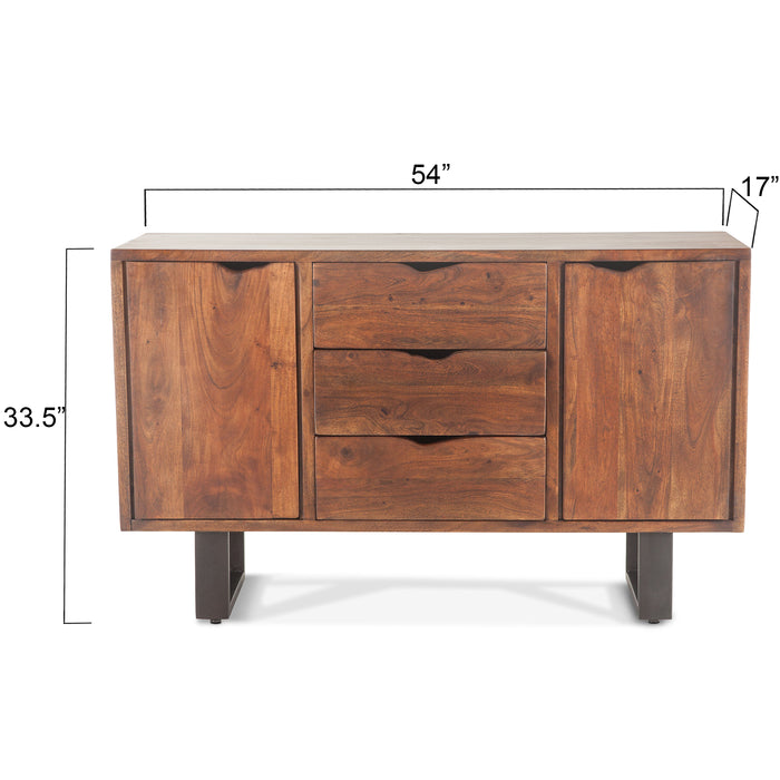 Belfrie Modern Live Edge Sideboard