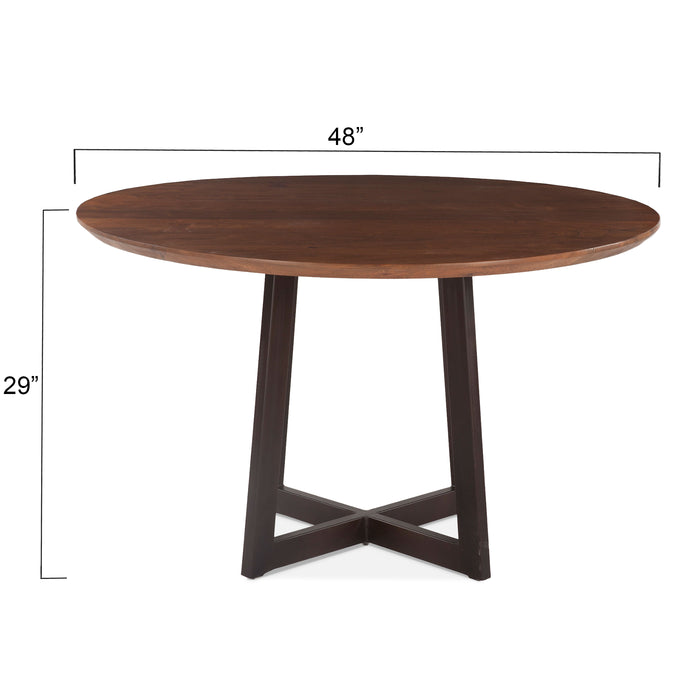 Mapai Mid - Century Modern 48" Round Dining Table - World Interiors