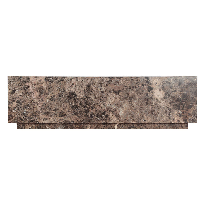 Giza 56" Coffee Table in Dark Emperador Marble