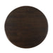 Toulon 72" Vintage Brown Round Dining Table - World Interiors
