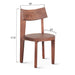 Yarrow 19" Acacia Wood Dining Chair in Light Sequoia - World Interiors