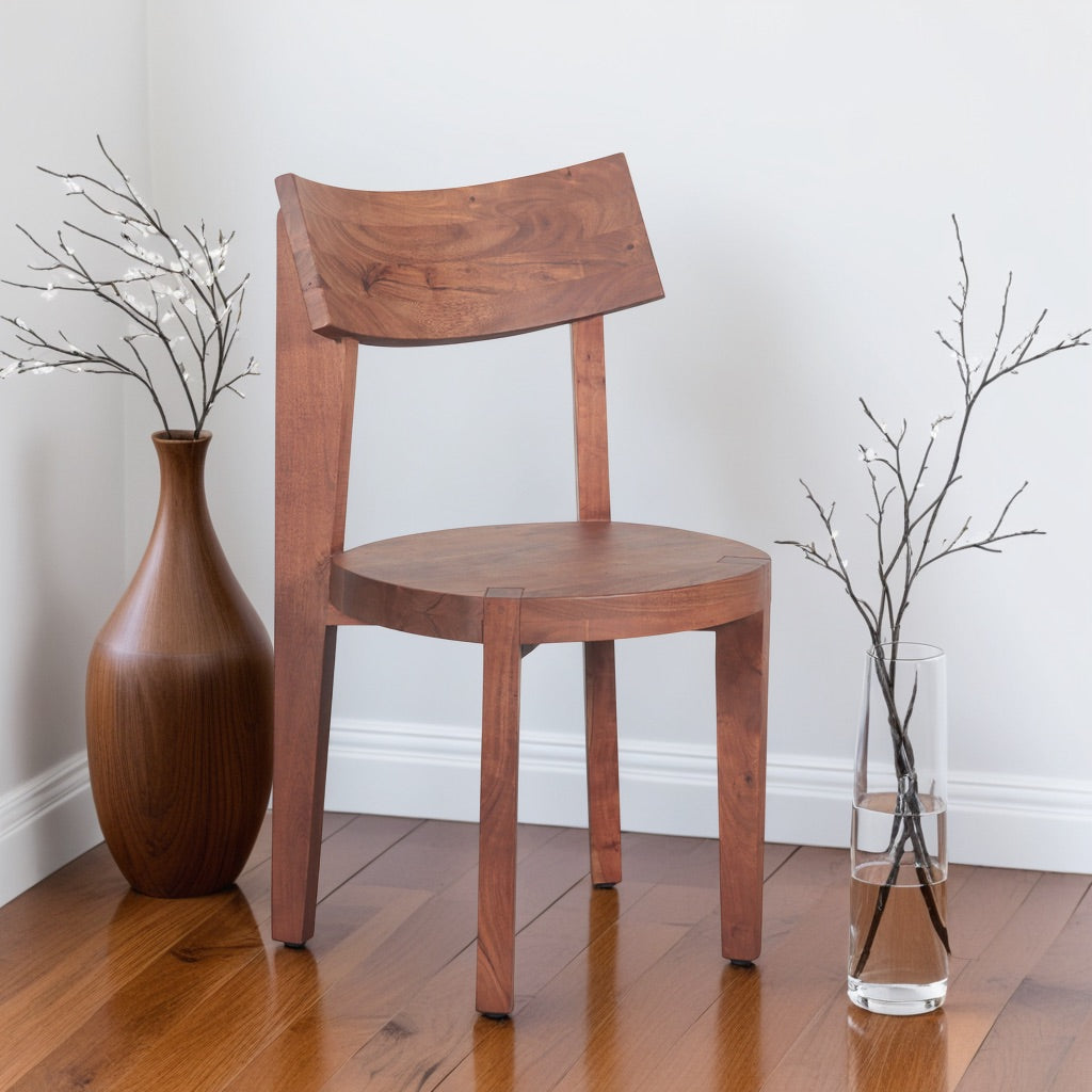 Yarrow Solid Wood Dining Chair - World Interiors