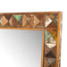 Messina Carved Teak Wood Mirror - World Interiors