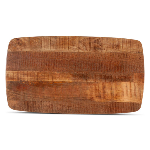 Santa Margherita 46" Mango Wood and Iron Coffee Table - World Interiors