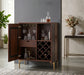 Vallarta 39" Bar Cabinet in Two Tone - World Interiors